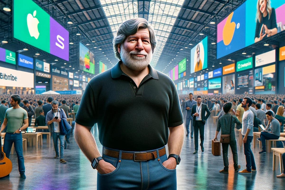 Steve Wozniak, cofondateur d'Apple, participe au Game Changer Fest à Bogota