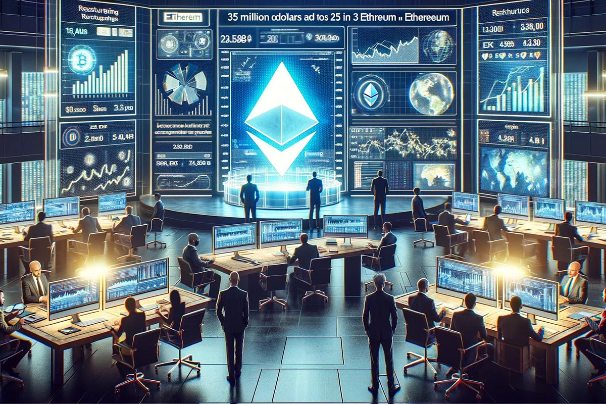 La restructuration de 35 millions de dollars d'Ethereum : un regain de confiance des investisseurs ?
