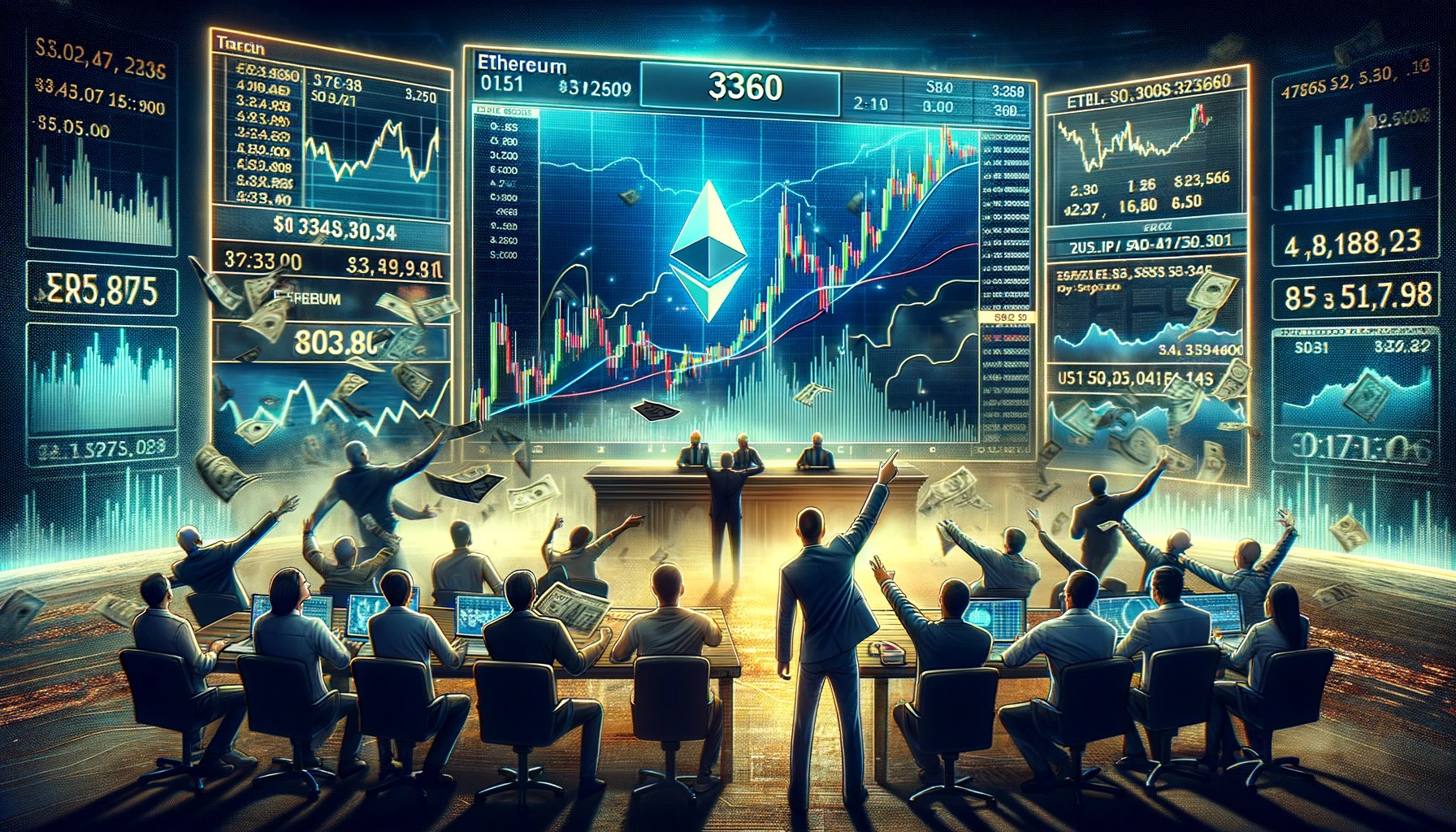 Rejet du prix de l'Ethereum à 3360 $ : blâmer la prise de bénéfices ou...