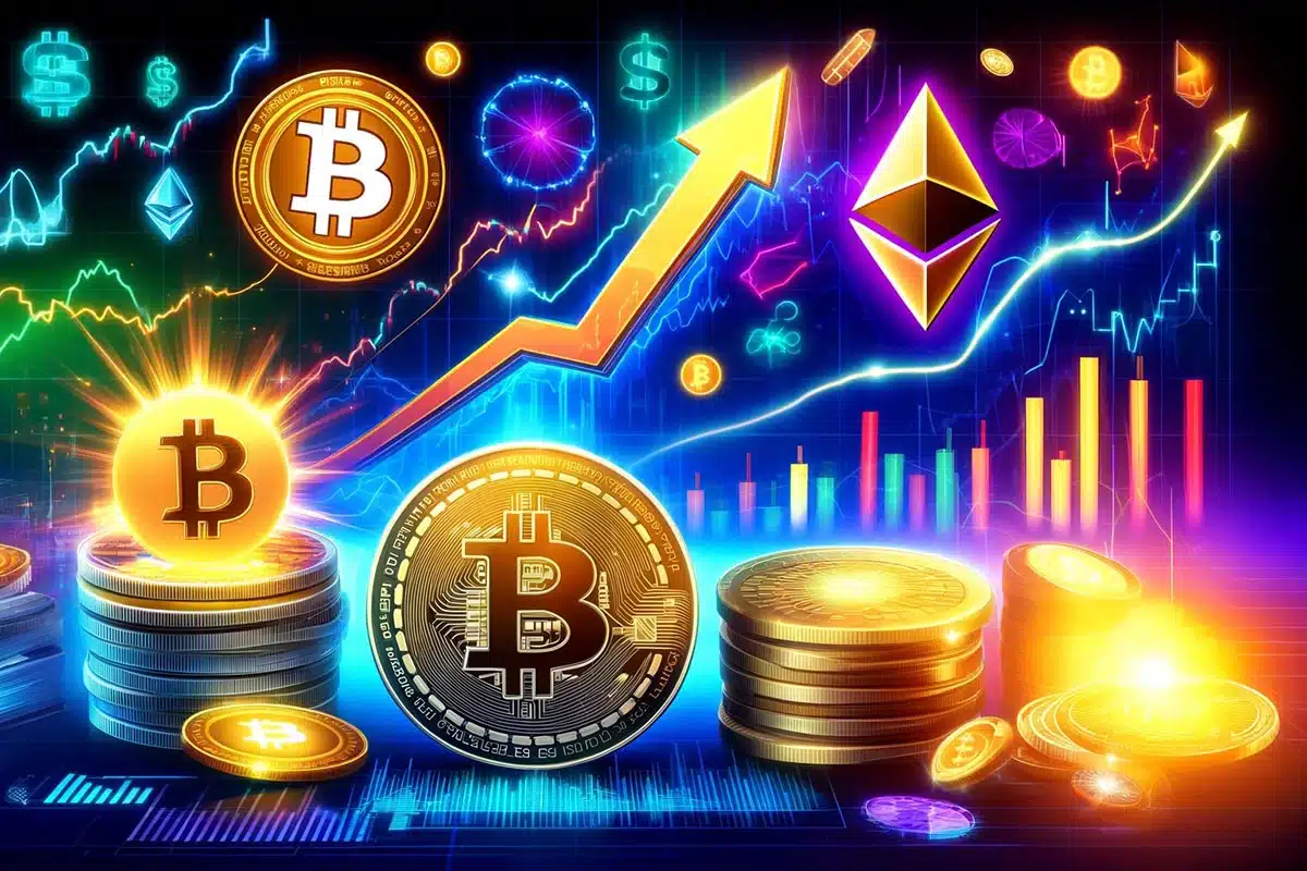 aYGWlF7IiAjxyFHM8lALCzXa Boom Crypto : Le Bitcoin atteint 67 000 dollars, l'Ethereum 3 100 dollars