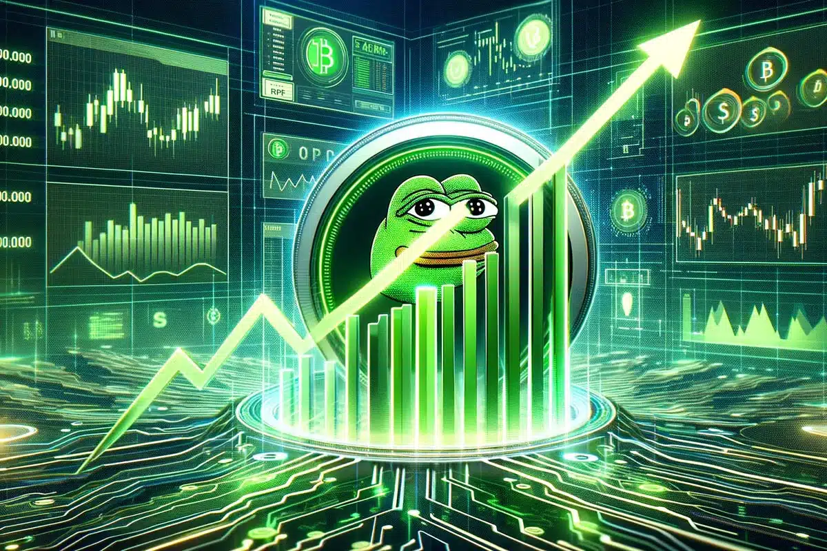 d42OdRRwJAxSIgaL3I4GAxlo Hausse de l'indicateur clé PEPE : vers une nouvelle tendance haussière ?