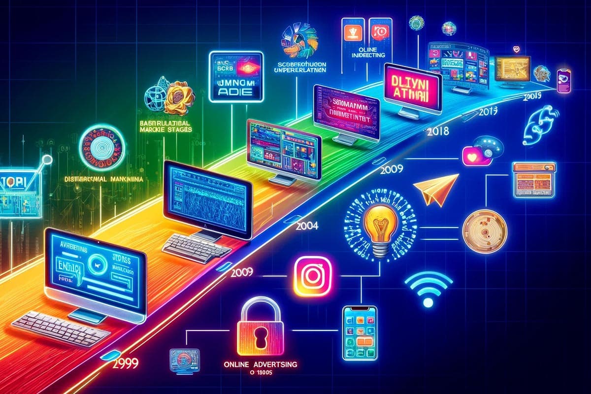 L'évolution de la publicité en ligne : des débuts pionniers aux stratégies actuelles
