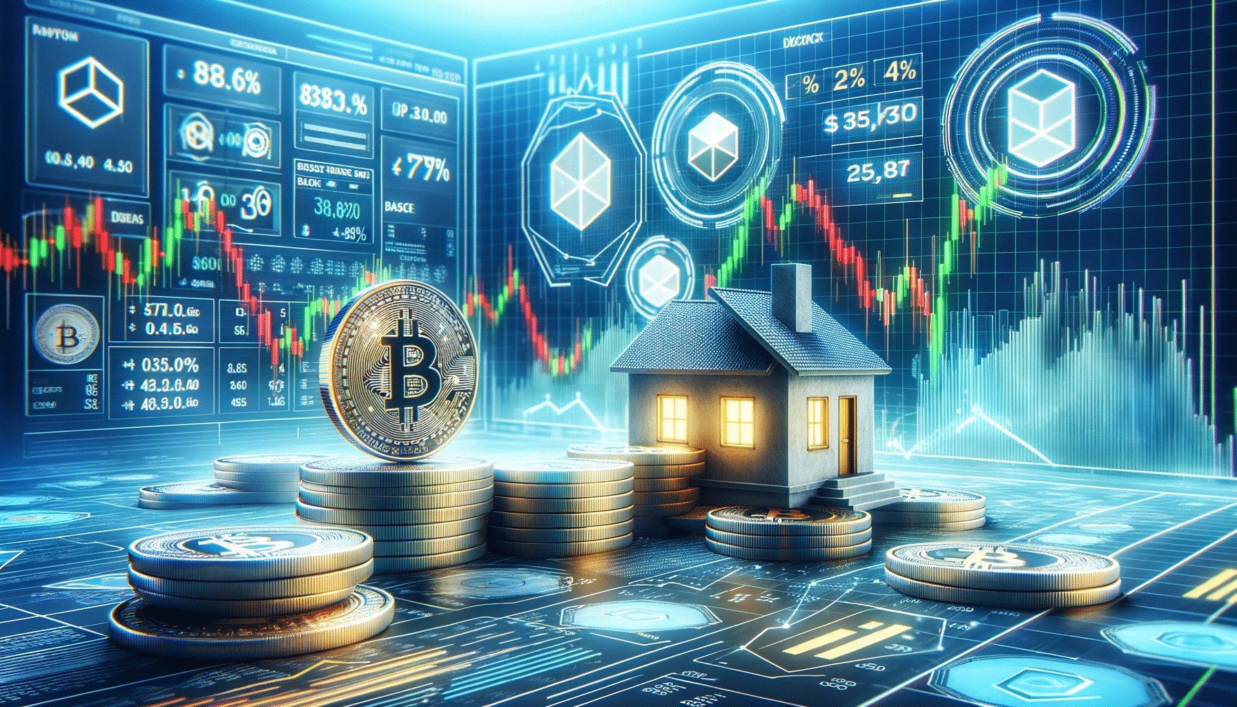 Graphique baissier du HBAR suite à l'effondrement des stablecoins Hedera.