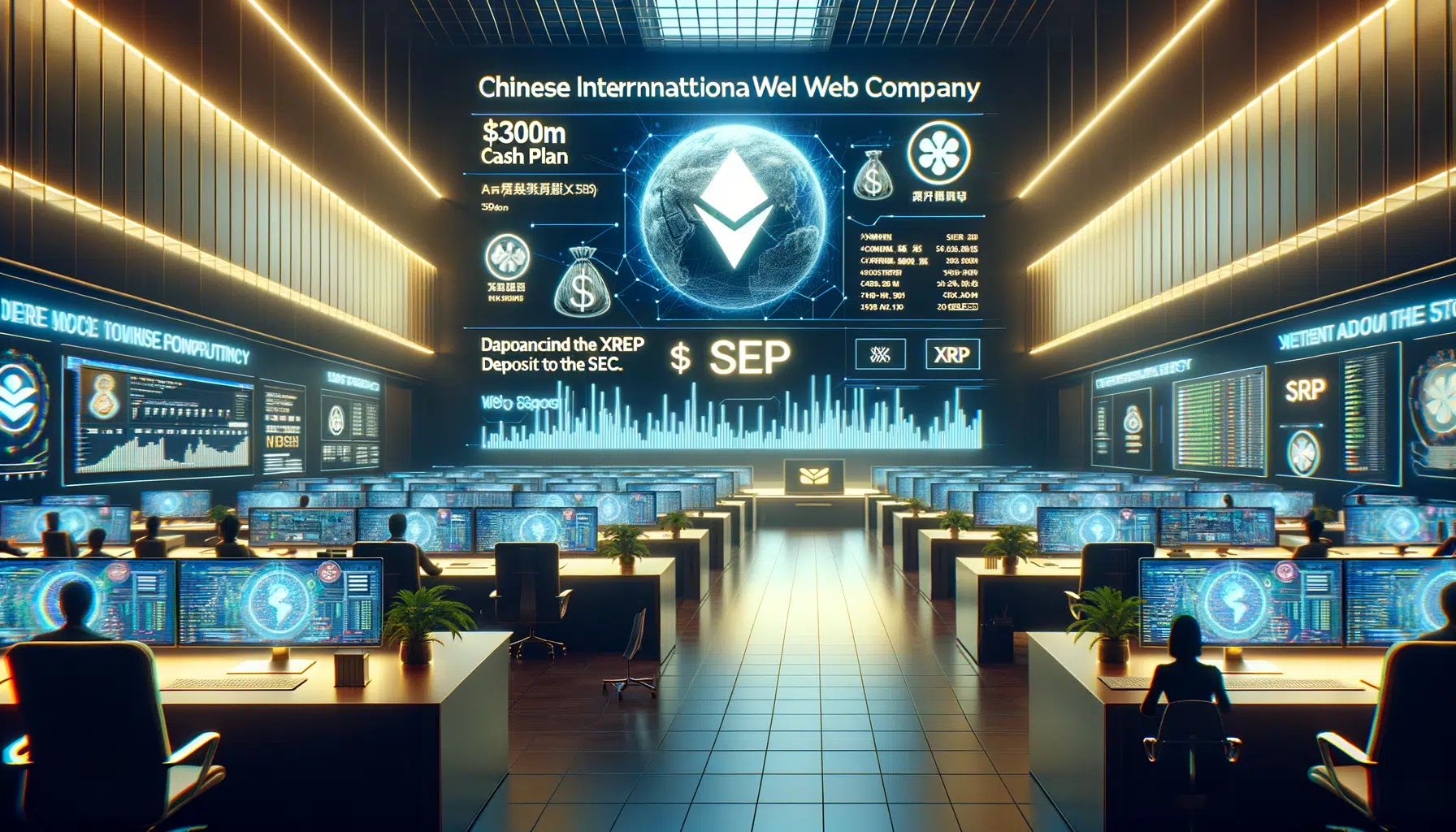 Webus International de Chine avance un plan de trésorerie XRP de 300M$ avec un dépôt auprès de la SEC Webus International de Chine présentant son plan de trésorerie XRP