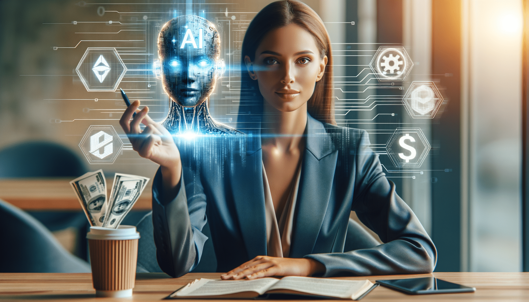 Cathie Wood, PDG d'Ark Invest, pariant sur l'Intelligence Artificielle