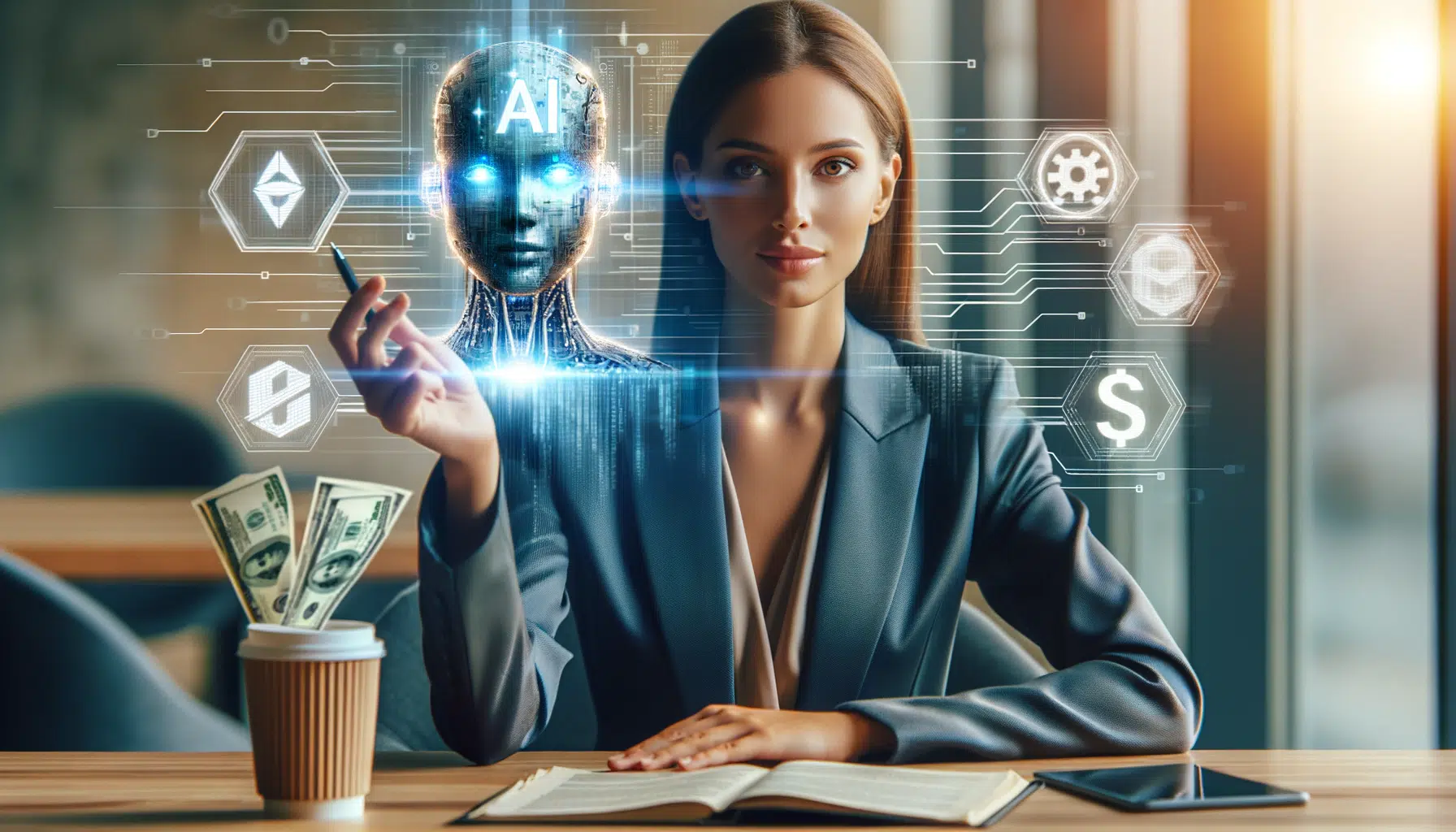 Cathie Wood et Ark Invest misent tout sur les actions en Intelligence Artificielle Cathie Wood, PDG d'Ark Invest, pariant sur l'Intelligence Artificielle