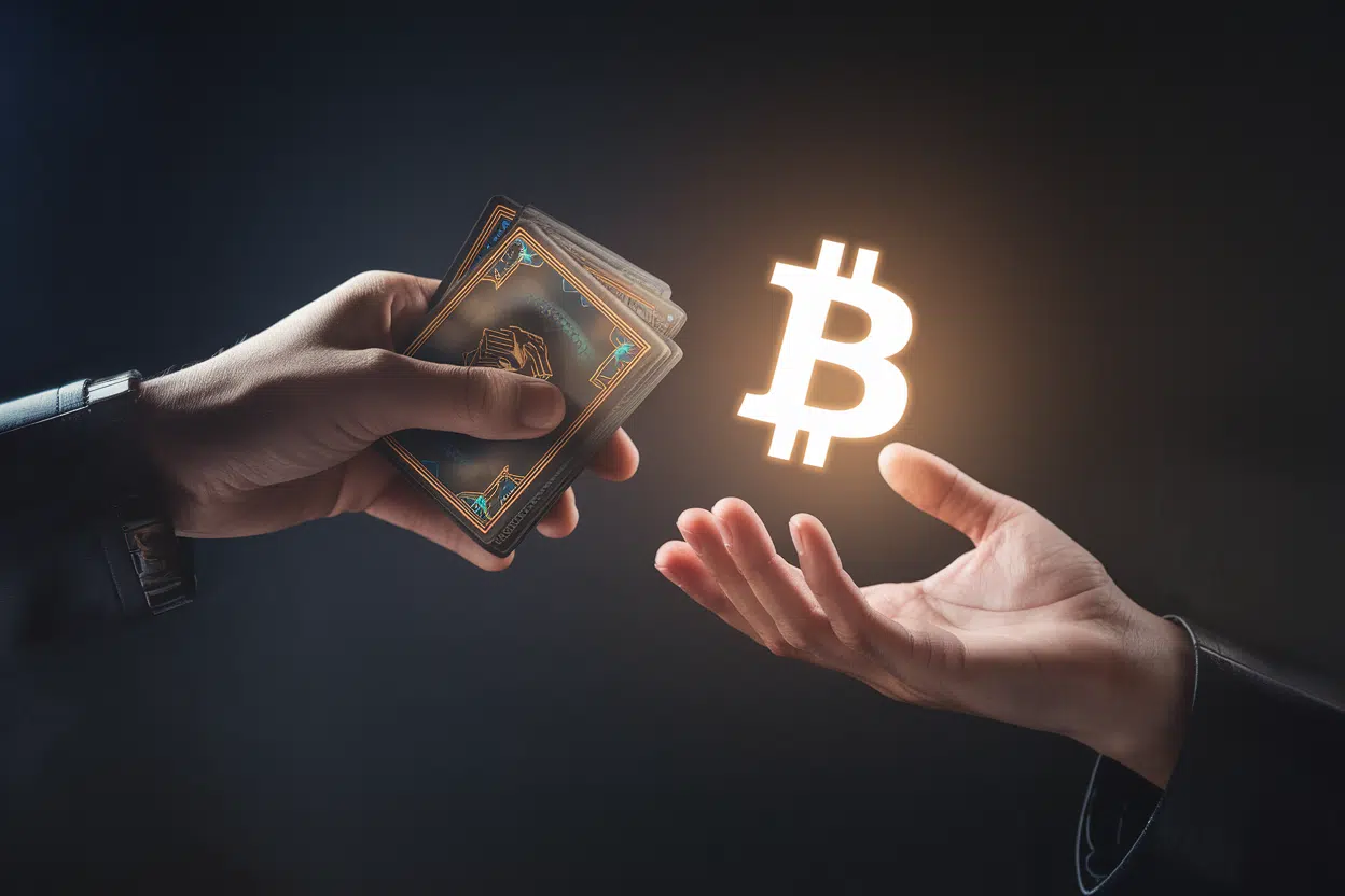 Bitcoin : Un client gamestop transforme un paquet de cartes à 13$ en jackpot de 115 000$ en cryptomonnaies