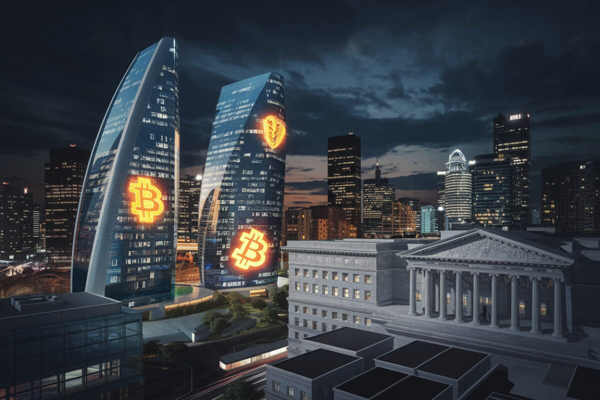 Les institutions financières doublent leurs investissements crypto en 2025 tout en gardant un pied dans la finance traditionnelle