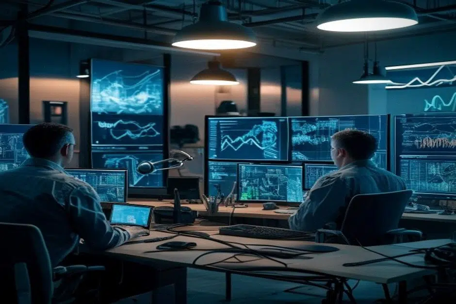 Salle de surveillance crypto en temps réel pour investisseurs institutionnels