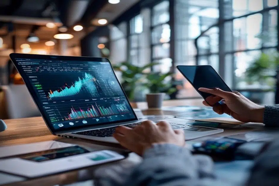 Analyse on-chain Avalanche, écrans de données et outils crypto floutés