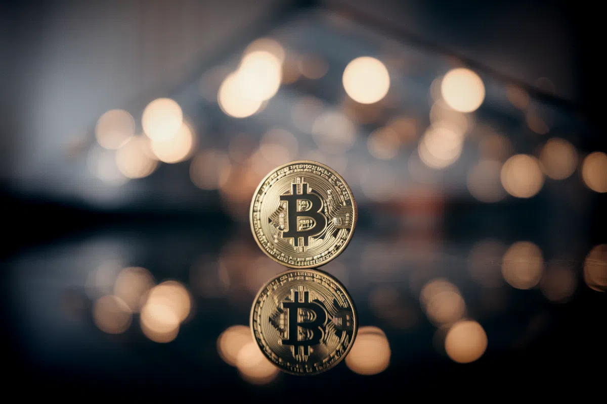 Trump Media transfère encore 2 628 bitcoins vers Crypto.com : ses réserves fondent à 4 261 BTC Réserves de bitcoin d'une entreprise en baisse affichées sur des écrans de trading crypto
