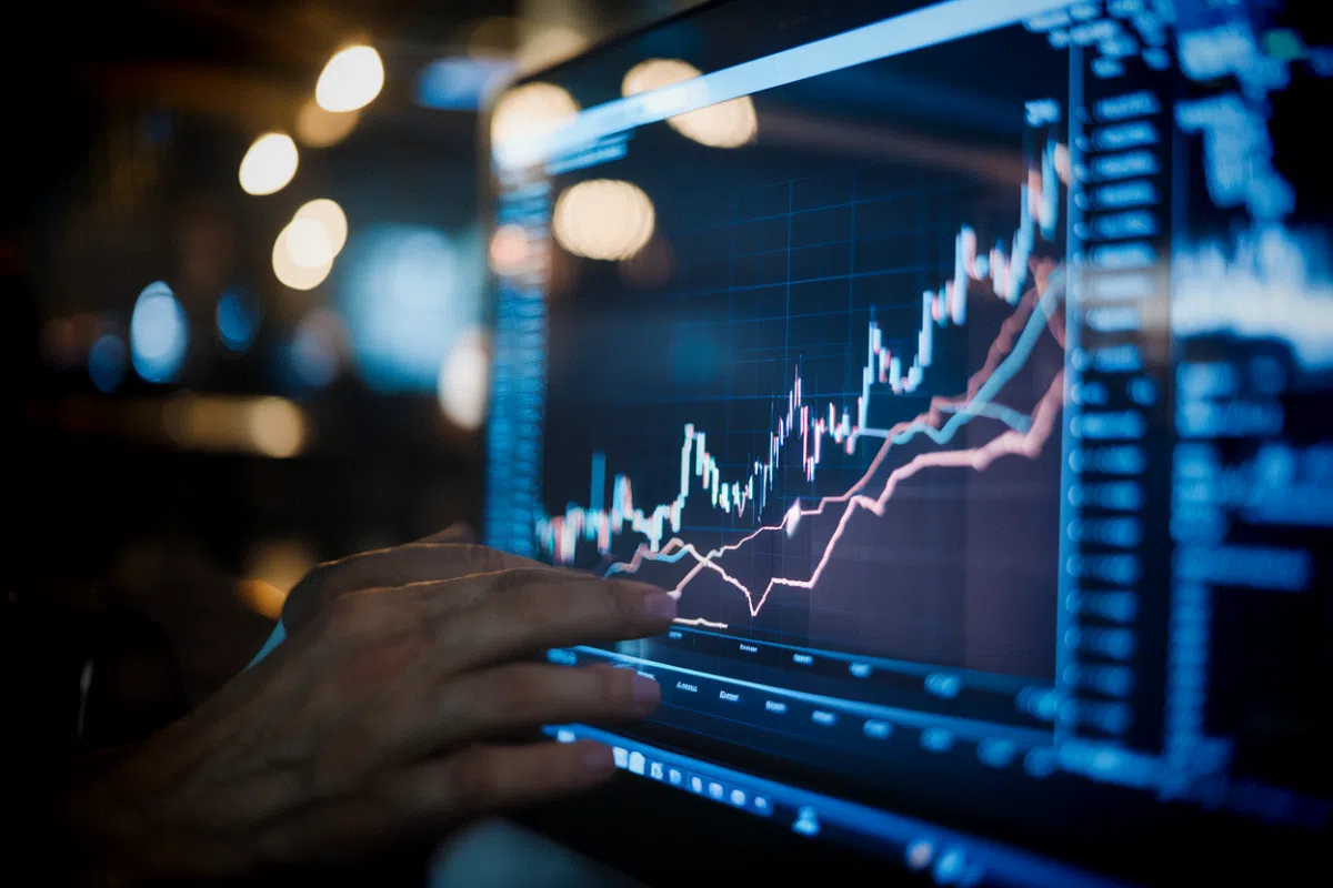 Liquidation crypto : 19,13 milliards de dollars effacés en 24h, ce que le marché a révélé Écran de trading affichant une cascade de liquidations crypto avec le cours du bitcoin en forte baisse