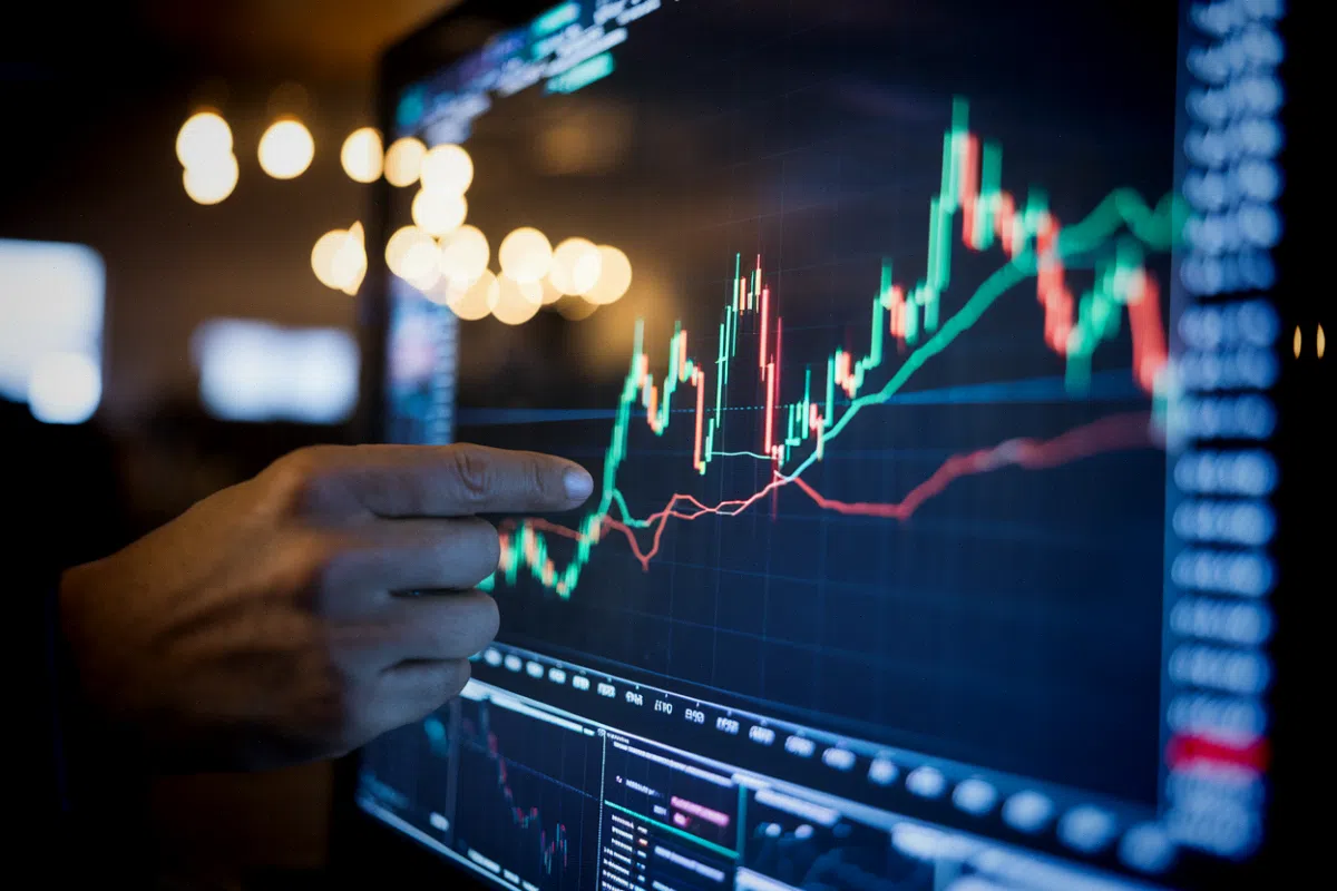 S&P Global rachète OpenZeppelin : ce que ce virage vers la finance on-chain dit vraiment du marché Écrans de trading affichant la finance on-chain et la sécurité des smart contracts après le rachat d'OpenZeppelin